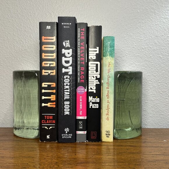 Mid-Century Modern Blenko Glass Bookends  (Set of 2) - Picture 14 of 16